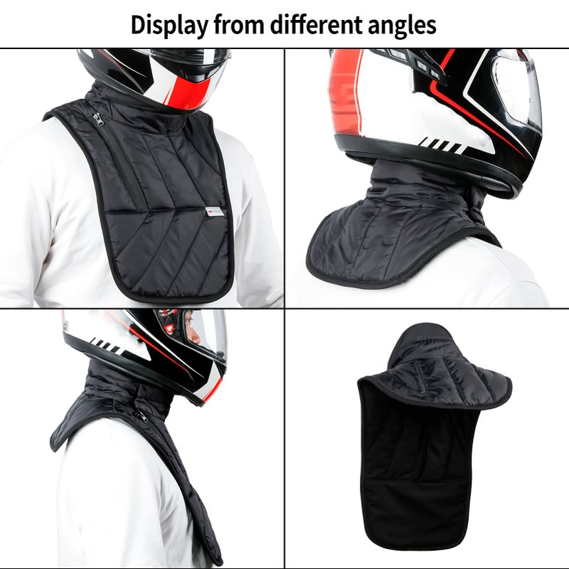 Motorcycle Chest Neck Warmer Windproof Scarf  Neck Chest Covers Warm riding in winter - Image 5