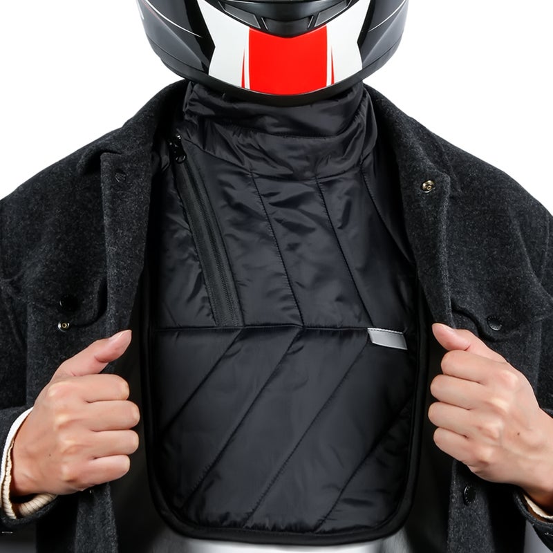Motorcycle Chest Neck Warmer Windproof Scarf  Neck Chest Covers Warm riding in winter - Image 4