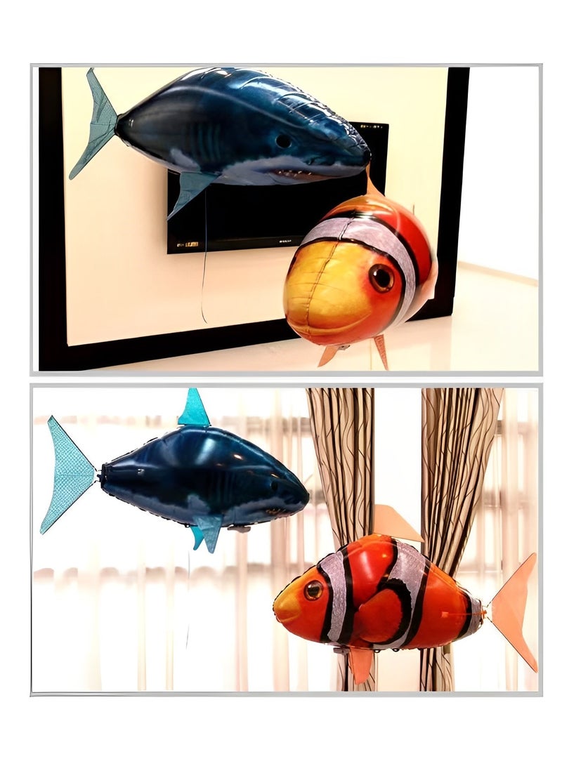 REOCLE Remote Control Clownfish Toys Swimming RC Animal Toy Infrared Clown Fish Nemo-style Fish Toy Best Gifts for Kids - Image 2