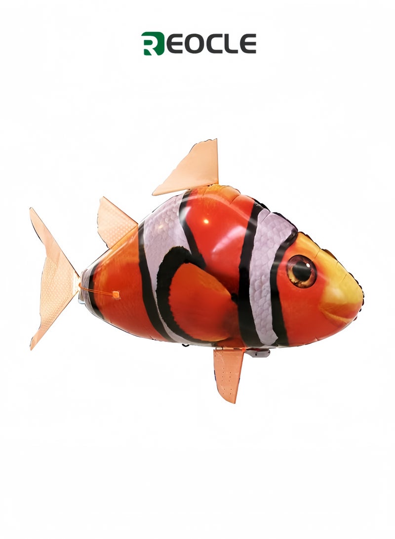 REOCLE Remote Control Clownfish Toys Swimming RC Animal Toy Infrared Clown Fish Nemo-style Fish Toy Best Gifts for Kids - Image 1