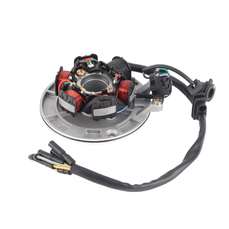 Ignition Magneto Stator Flywheel Coil for YX 150cc 160cc Dirt Pit Bike - Increase Ignition Energy Intensity Metal Material High Running Power - Image 1