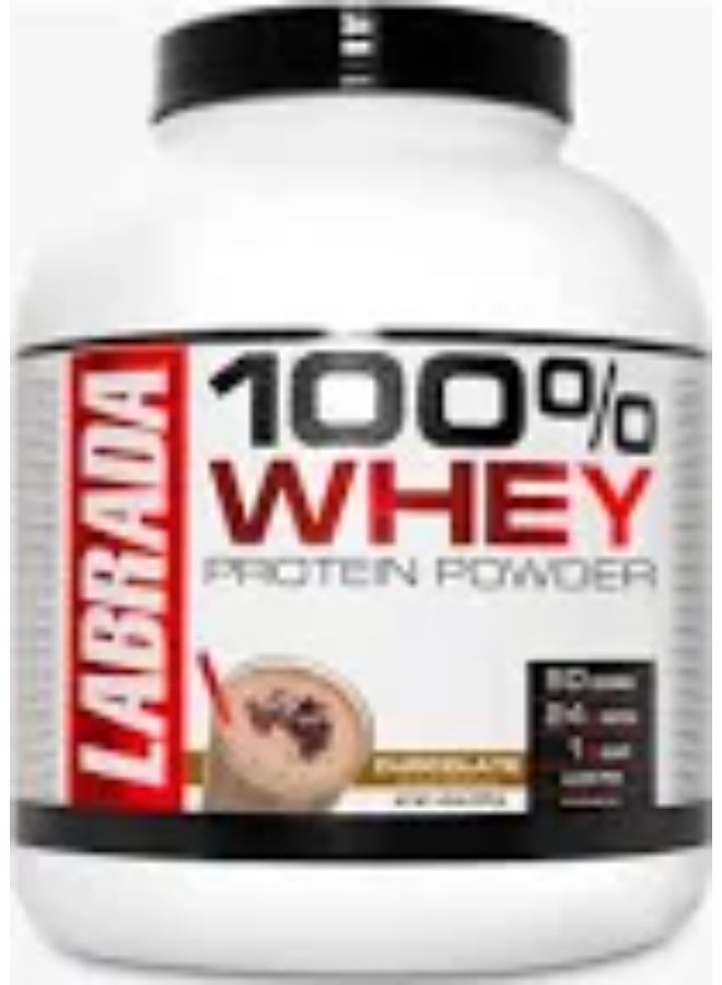labrada 100%whey protein chocolate 4 lb