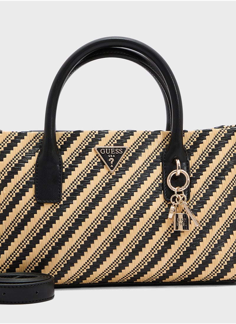 GUESS - Simona Small Satchel - Image 1
