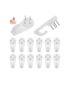 KNP Non Trace Hard Wall Hook (30x15mm) PACK OF 10  - Image 2