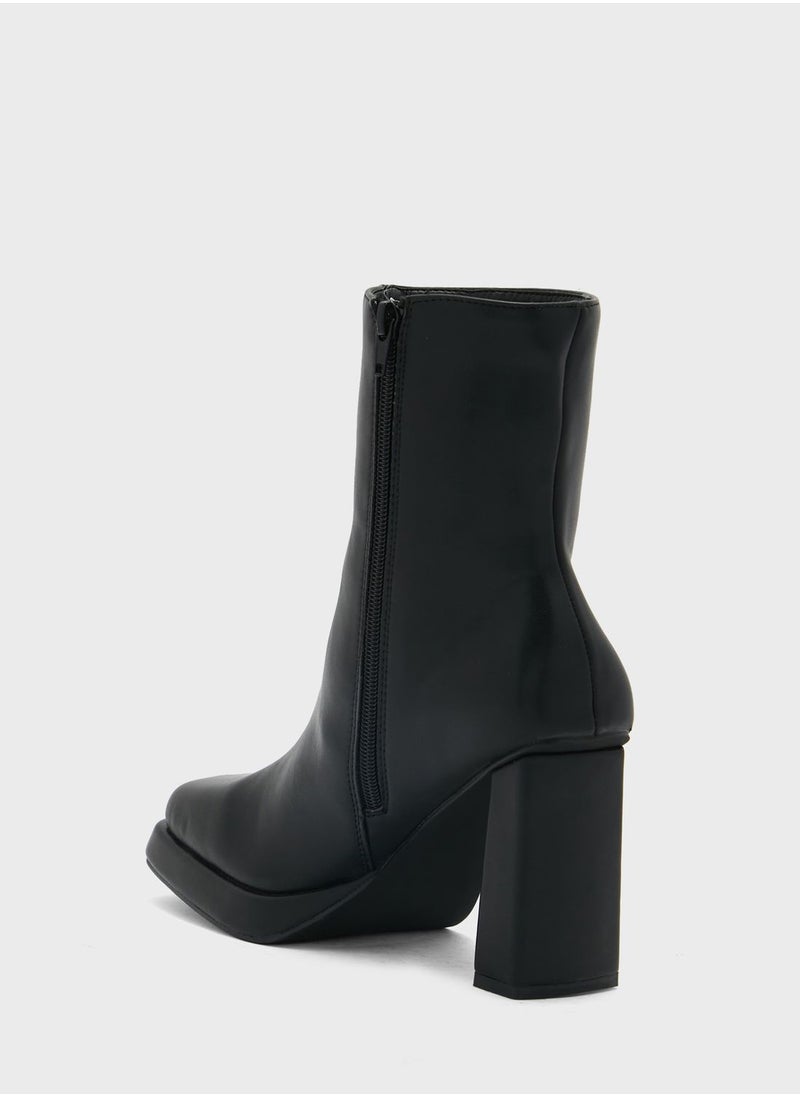 PUBLIC DESIRE - Patty Ankle Boots - Image 1