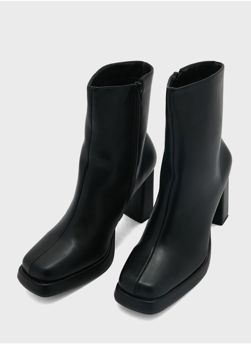 PUBLIC DESIRE - Patty Ankle Boots - Image 1