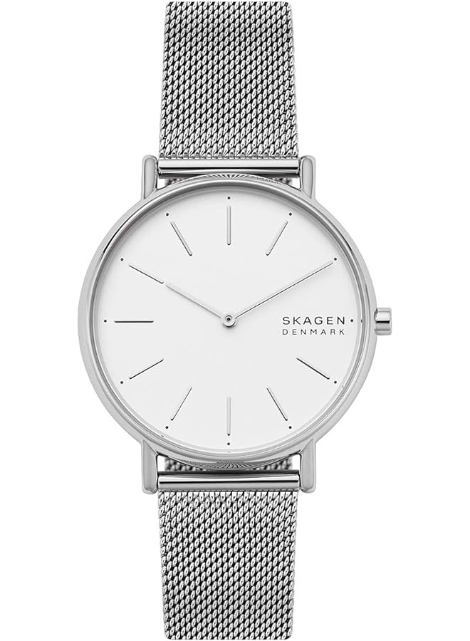 Skagen Signatur Women's White Dial 38Mm With Stainless Steel Strap Analog Display Watch - Image 1
