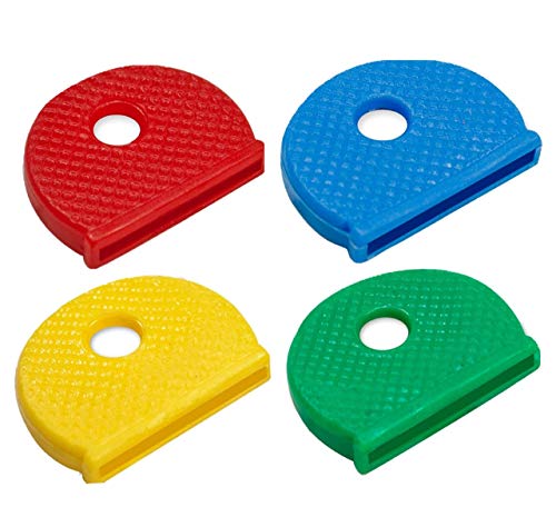Lucky Line Standard Size Key Caps, Assorted Colors; 4 Pack (16504) - Image 1