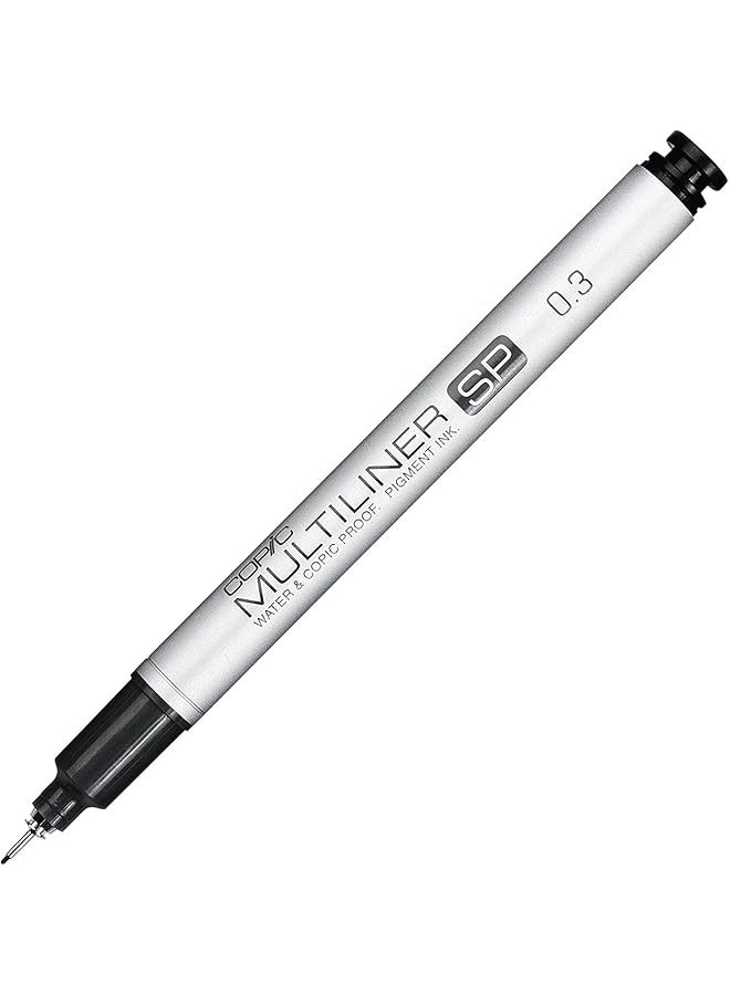 erorex Multiliner Pen Size: 0.3 Black  - Image 1