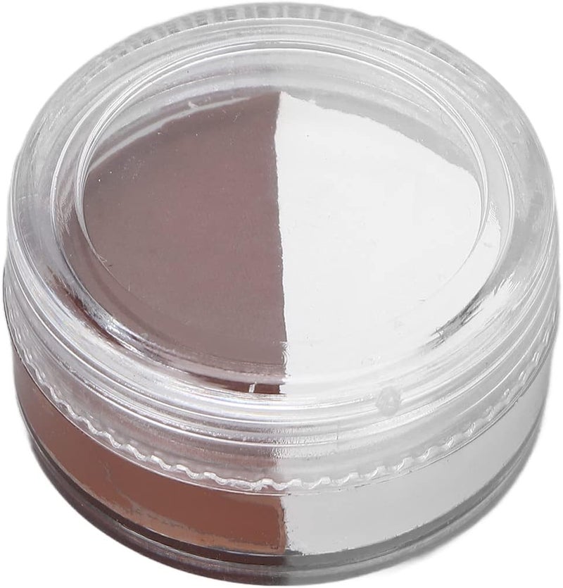 كلاراكو طلاء جسم ثنائي اللون 10 غرام، طلاء مائي يدوم طويلاً بألوان زاهية، مناسب للوجه والعينين، آمن وغير مهيج للبشرة، مثالي لحفلات الكرنفال والتنكر (رقم 1) - Image 1