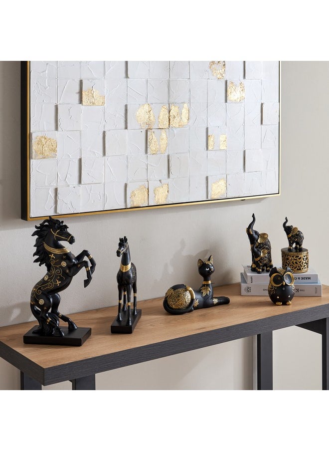 Home Box حصان جاري مارسيال من بولي ريزين 18 × 11 × 34.5 سم  - Image 4