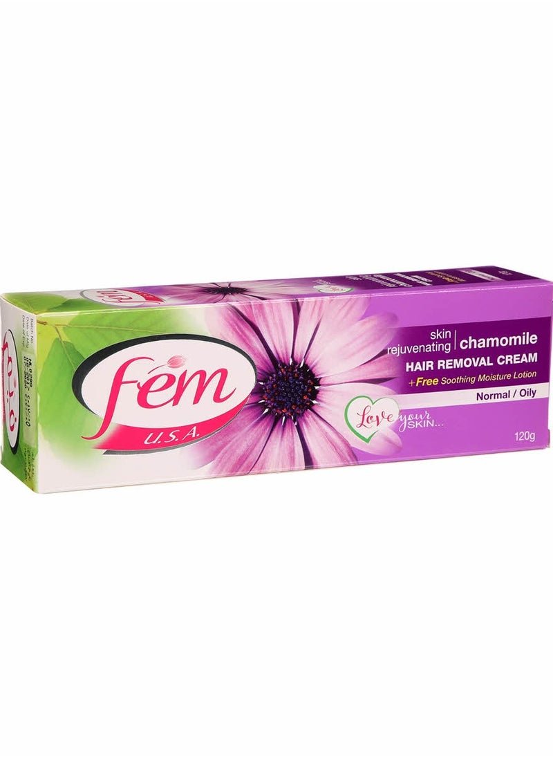fem USA Hair Removal Cream With Blossom Flowers 120 Gm  - Image 1