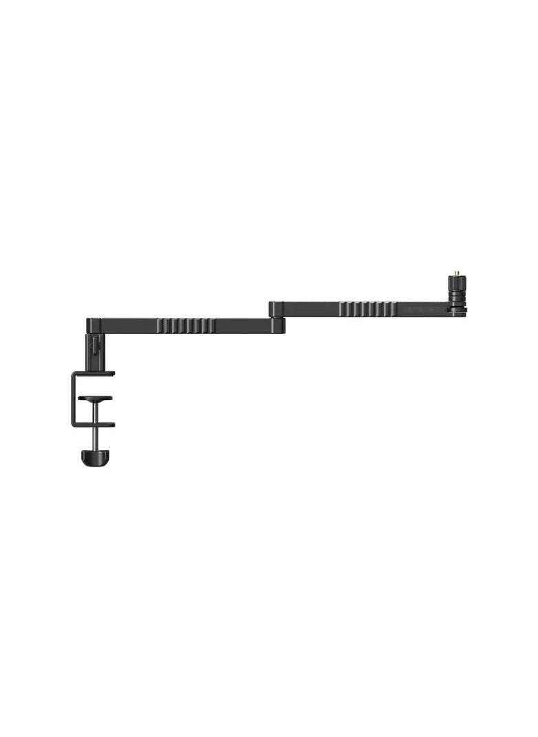 Ulanzi - Low Profile Mic Arm  Aluminum Mic Arm Desk Mount 360° Rotatable Foldable Microphone Low Arm for Podcast Streaming Gaming Radio Studio  for Most Mics - Image 1