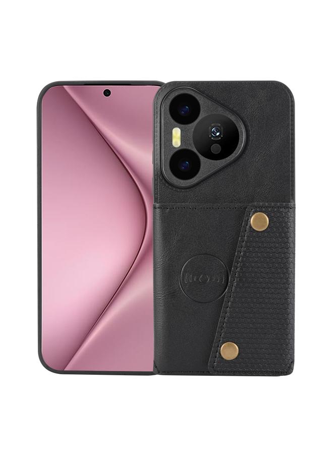 Zaboon Case For Huawei Pura 70 Double Buckle Card Slots Magnetic Phone Case - Image 1