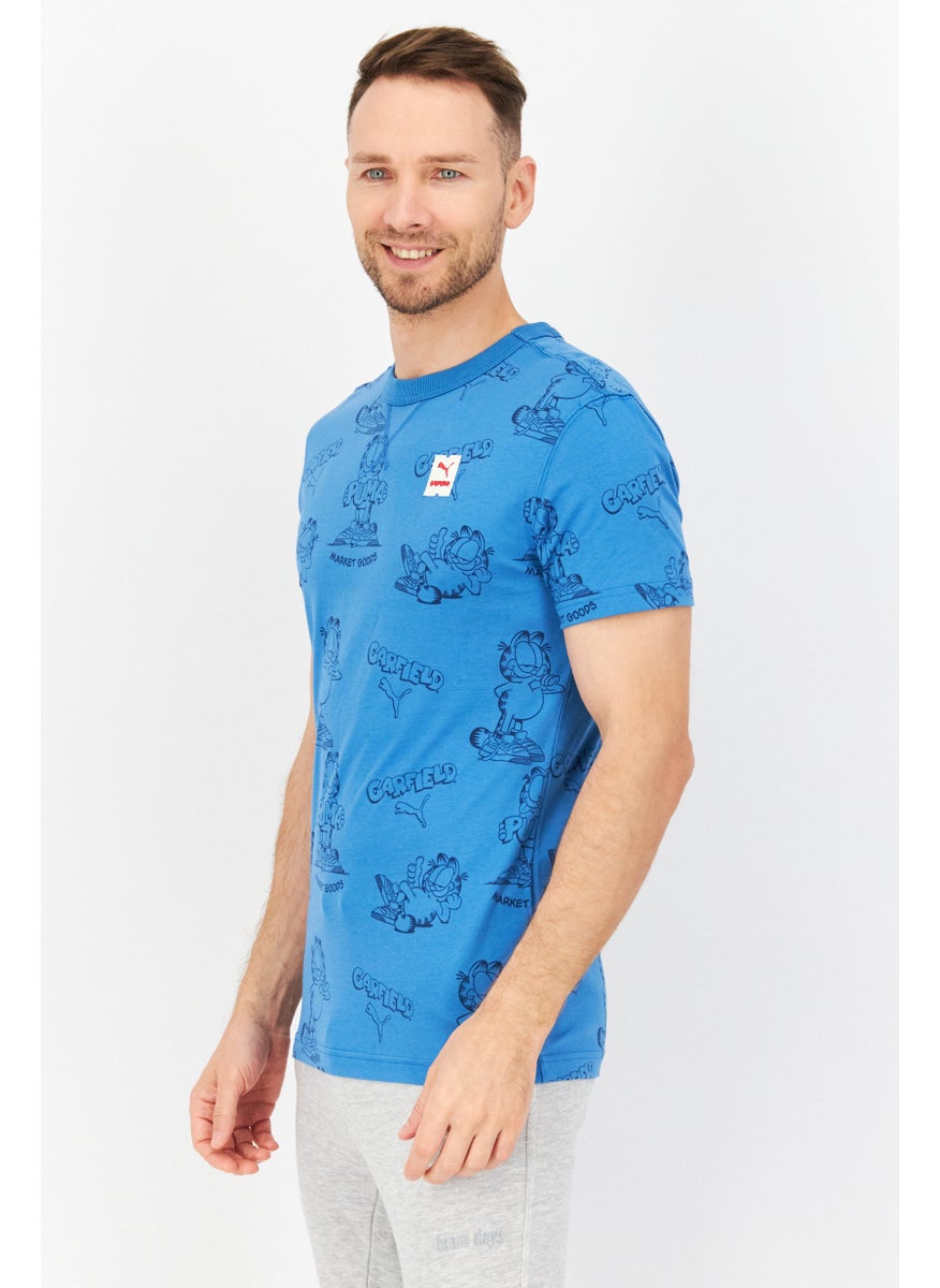 Men Sportswear Fit Short Sleeve Outdoor T-Shirt, Blue - pzsku/ZC156A44D749F23388E79Z/45/_/1726108884/f281dece-3c33-43ec-9049-eab9745e57ac