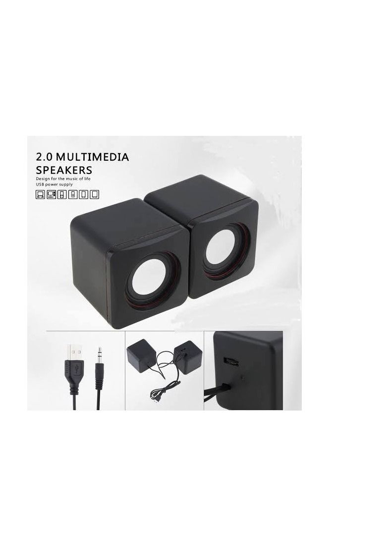إكس أو xo usb مكبر صوت للكمبيوتر متعدد الألوان - Image 3