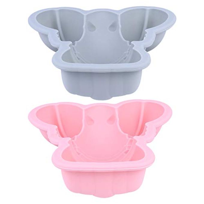 Hemoton 2pcs Lobster Shaped Cake Soap Silicone Mold Crayon Cake Jello Chocolate Cookies Candy Mold for Baking