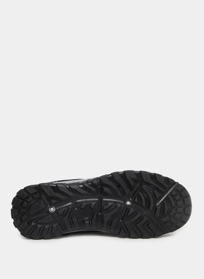Styli Styli Striped Lace Up Sneakers