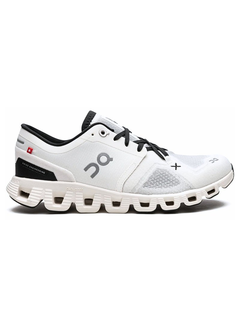 On Cloud X 3 Running Shoes – Ivory | Lightweight Performance Sneakers with CloudTec® & Helion™ Cushioning - Image 1