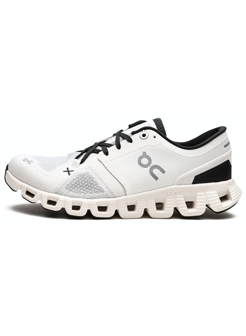 On Cloud X 3 Running Shoes – Ivory | Lightweight Performance Sneakers with CloudTec® & Helion™ Cushioning - Image 4
