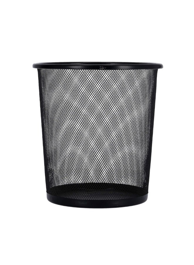 Royalford 15L Mesh Waste Bin Black 15Liters - Image 1