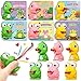 Letapapa Valentines Day Cards for Kids School 24 Pack Kids Valentines Greeting Cards with Animal Fidget Toys Valentines Day Gifts For Kids Classroom Exchange Boys Girls Valentine Party Favors Prizes - Image 2