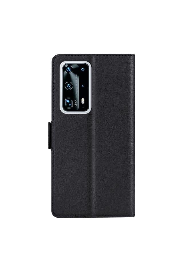 Zaboon Case For Huawei P40 Pro+ Ultra-thin Voltage Side Buckle PU + TPU Leather Phone Case - Image 3