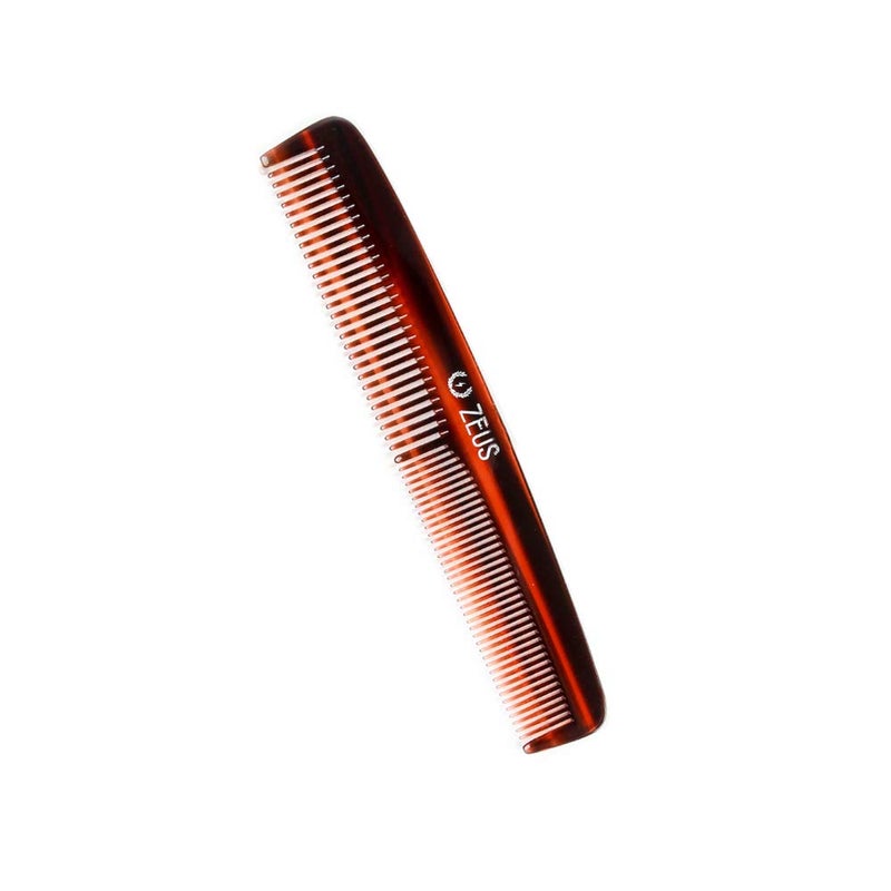 ZEUS Beard  Mustache Comb for Men Handmade SawCut Hair Comb for Untangling  Styling Beard Traditional V11