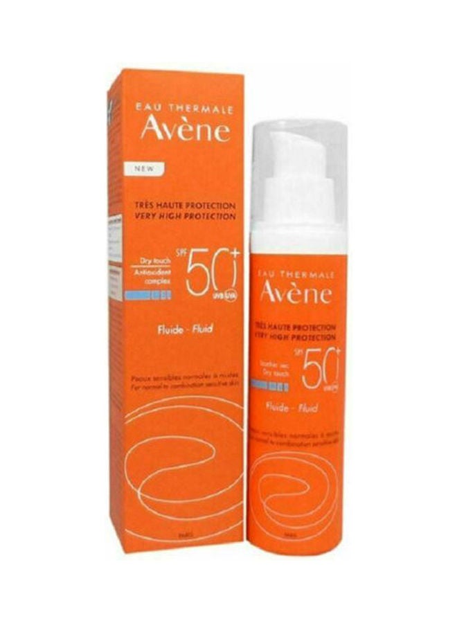 آفين مستحضر سائل بعامل حماية من الشمس Spf50+‎ شفاف 50ملليلتر - Image 1