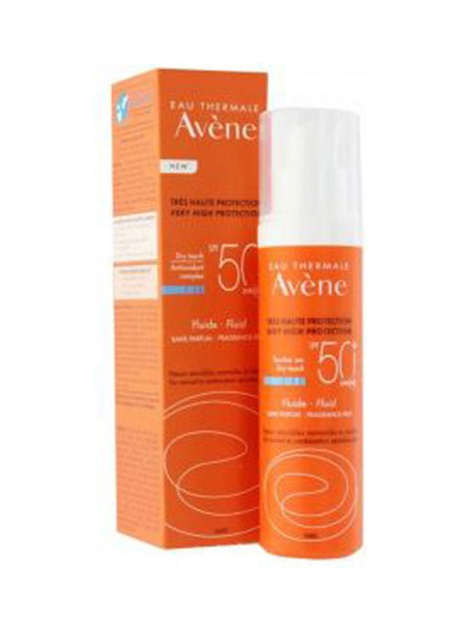 آفين مستحضر سائل بعامل حماية من الشمس Spf50+‎ شفاف 50ملليلتر - Image 2