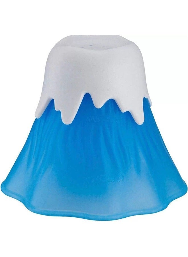 Generic Microwave Oven Cleaner With Vinegar Water Blue/White，Volcano Microwave Cleaner- Microwave Oven Steam Cleaner,High Temperature Steamer Easily Crud in Minutes Steam Cleans and Disinfects with Vinegar and Water for Kitchen  - Image 1