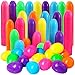 Abakuku 2000Pcs Easter Eggs235 Assorted Bright Colors Plastic Easter Eggs for Easter HuntEaster ThemedDecorationsBasket Stuffers Fillers - Image 2