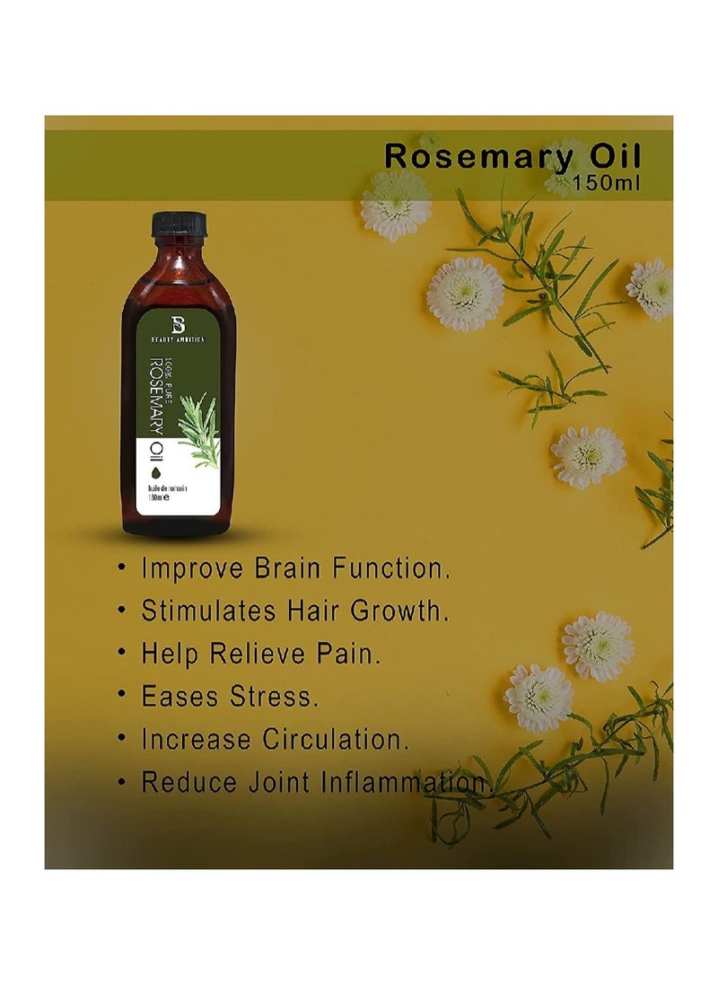 BEAUTY AMBITION Pure Rosemary Oil For Hair  - Image 3