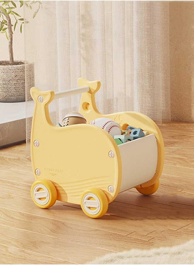 JSAITOYS - Kids Supermarket Shopping Cart Simulation Toy For Baby Storage Trolleys - Image 1
