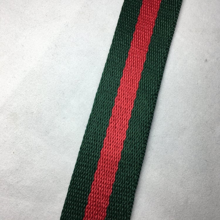38Mm Wide Thick Color Striped Polyester Webbing Luggage Shoulder Strap Canvas Belt Accessories - Image 5