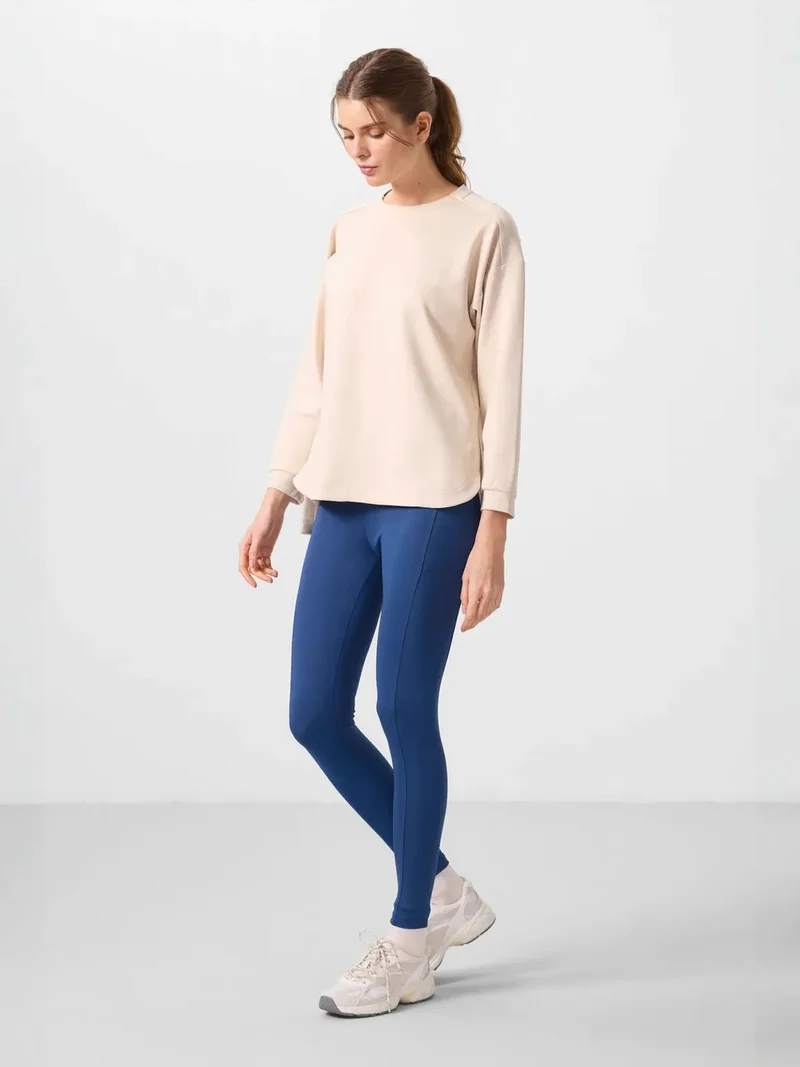 تومي لايف TOMMY Long-sleeve Jersey Tunic Top