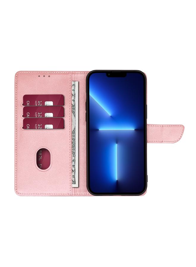 Zaboon Case For Infinix Note 12 Pro 4G/Note 12 2023 Calf Texture Buckle Flip Leather Phone Case - Image 3