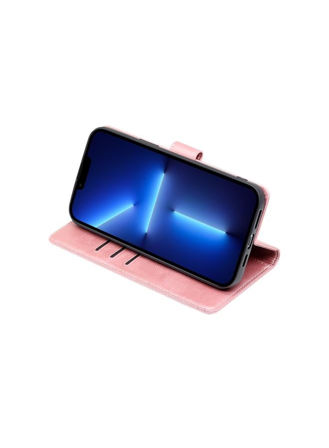 Zaboon Case For Infinix Note 12 Pro 4G/Note 12 2023 Calf Texture Buckle Flip Leather Phone Case - Image 4