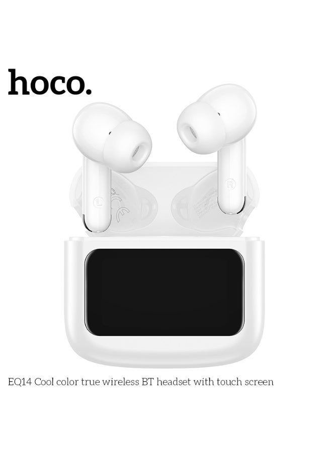 hoco. EQ14 Cool color true wireless BT headset with touch screen - Image 2