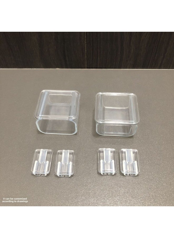 Apple 18W20W Universal Charging Head Protective Sleeve Bite Clip Three-piece Set Of Transparent Color Photo Frame Can Be Painted-Specifications:Apple 18w20w Three-piece Set - Image 2
