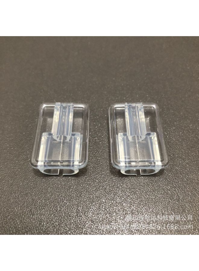 Apple 18W20W Universal Charging Head Protective Sleeve Bite Clip Three-piece Set Of Transparent Color Photo Frame Can Be Painted-Specifications:Apple 18w20w Three-piece Set - Image 5