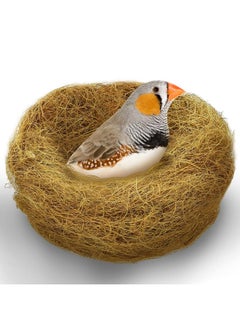 SunGrow SunGrow Finch Coconut Fiber, Loose Bedding Substrate for Birds Nest Cages, Nesting Material for Budgie Hummingbird Canary Parakeet (3 oz)  - Image 2