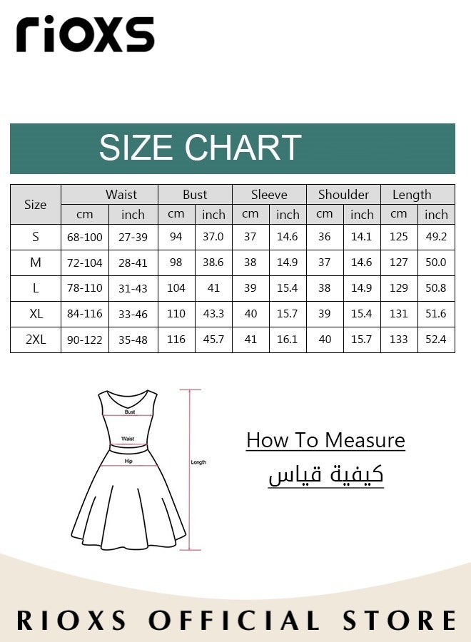 RIOXS Women's Summer Solid Color Holiday Dress Casual Loose Half Sleeve Bow Tie Dress for Party Beach Daily Wear - Image 4