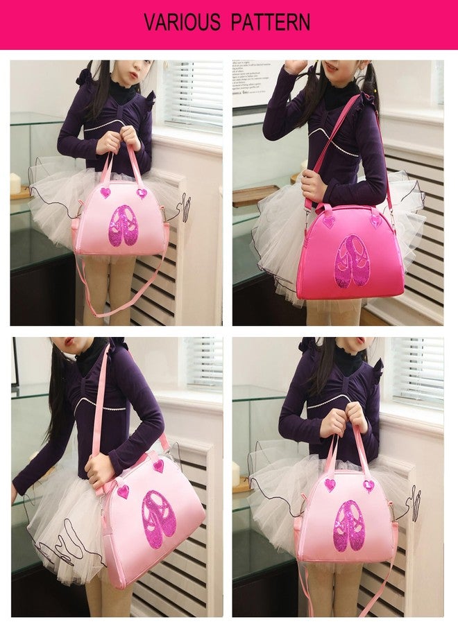 SEHXIM Cute Ballet Dance Bag Tutu Dress Dance Bag Gym Travel Duffle Bag for Girls Waterproof Small Duffle Bag Ballet Bags.(Purple) - Image 5