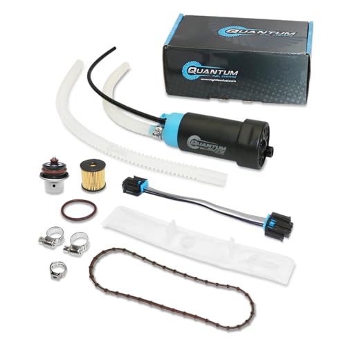HFP "QFS oem In-Tank Fuel Pump Replacement for Harley Davidson Road King Road Street Glide Tri Glide Electra Glide Freewheeler Softail Sport Glide FLH FLR FLT FLS FXD, 2008-2022, oem 62908-08" - Image 1