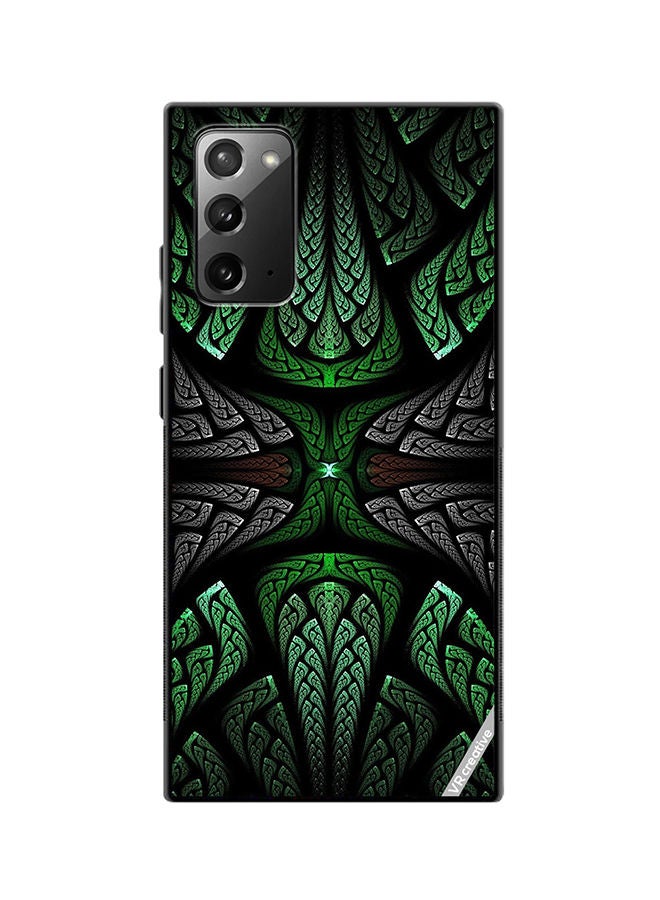 VR CREATIVE Protective Case Cover For Samsung Galaxy Note20 5G Mandala Design Multicolour - Image 1