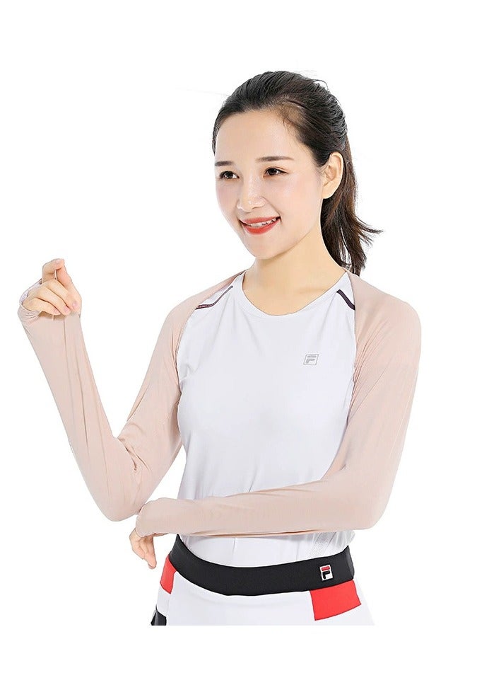 Goolsky Women’s Summer UV Protection Cape Sleeve – Multifunctional Golf Cycling Driving Shoulder Sun Shield Ice Silk Sleeve, Versatile - Image 2