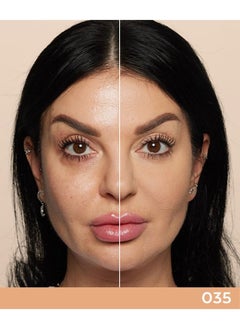 KIKO MILANO Full Coverage Blurring Powder Foundation 35 Light Vanilla  - Image 3