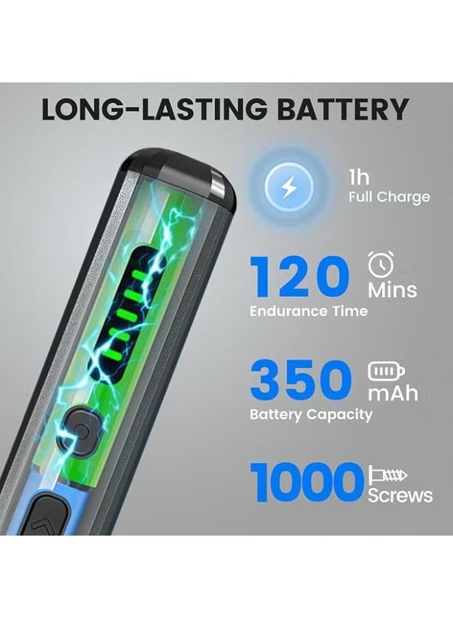 68-in-1 Precision Electric Screwdriver – Magnetic S2 Bits, 5 Torque Gears & LED Screen for Laptops, Glasses & Watches Repair - Image 3