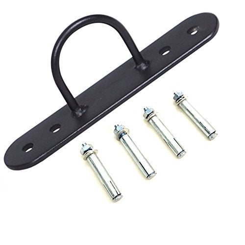 Kobo CTA-8 Ground/Wall Anchor Hook for Battle Rope, Suspension Training Straps, Cross Fitness Olympic Rings, Body Weight Strength Training Systems, Yoga Swings Hammocks, Boxing Equipment (Imported) - Image 1